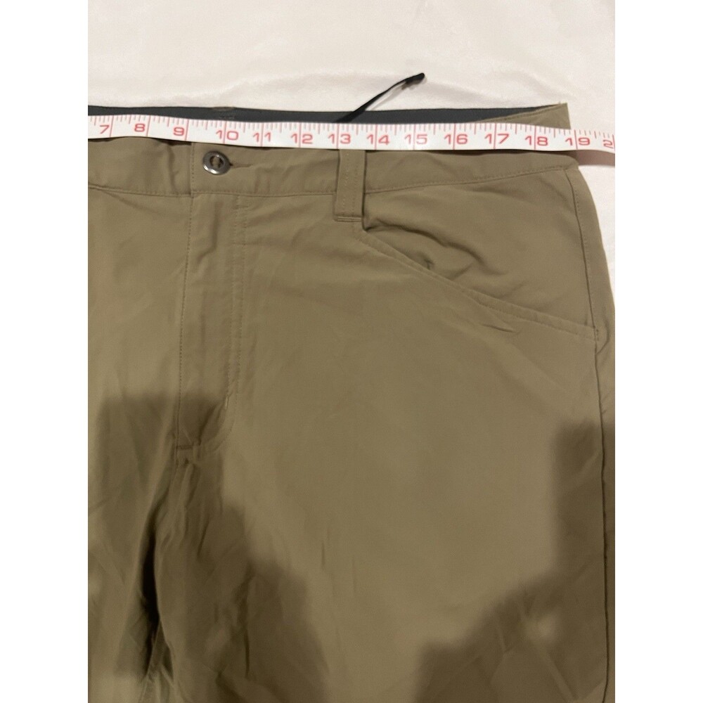 Patagonia Quandary Nylon Hiking Shorts Mens’s Tan Khaki Pockets Drawstring Sz 38 - Picture 10 of 10